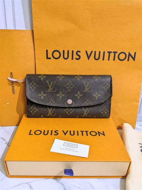 lv emilie wallet|emilie wallet louis vuitton discontinued.